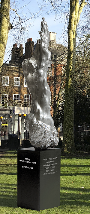 'Metaphor': Hambling's work, as installed