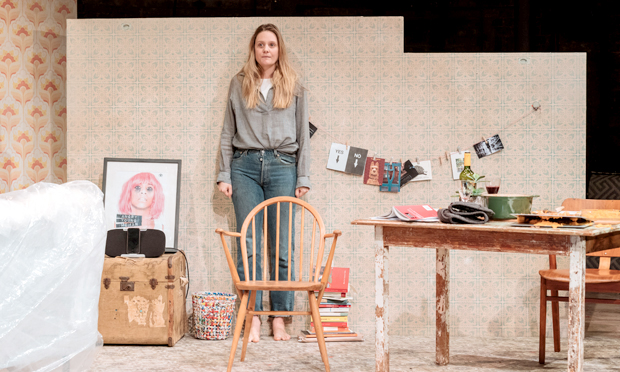 Writer's block: Romola Garai as the playwright in Ella Hickson's new drama at the Almeida. Photographs: Manuel Harlan