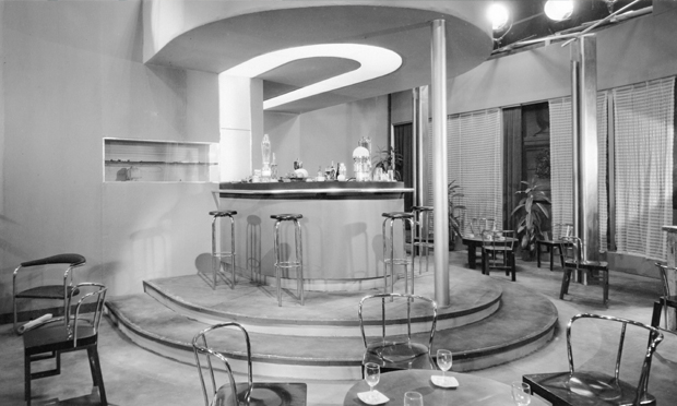 Gastone Medin's set design for L’ultima avventura (The Last Adventure; Dir. Mario Camerini, 1932) Photograph: attributed to Aurelio Pesce, courtesy Fondazione Centro Sperimentale di Cinematografia – Cineteca Nazionale