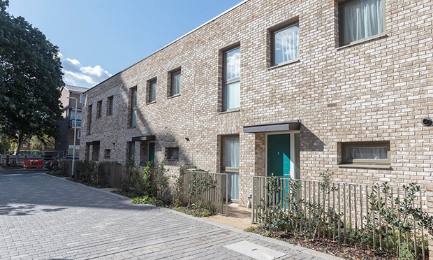Dover Court new homes - five new council homes built on the site of old garages