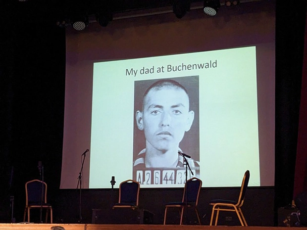 David Herman's Buchenwald identity photograph, Herman family archive