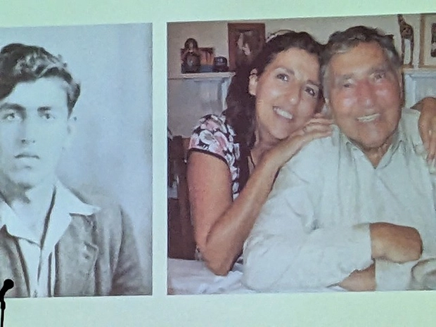 David Herman and his daughter Ros Gelbart
